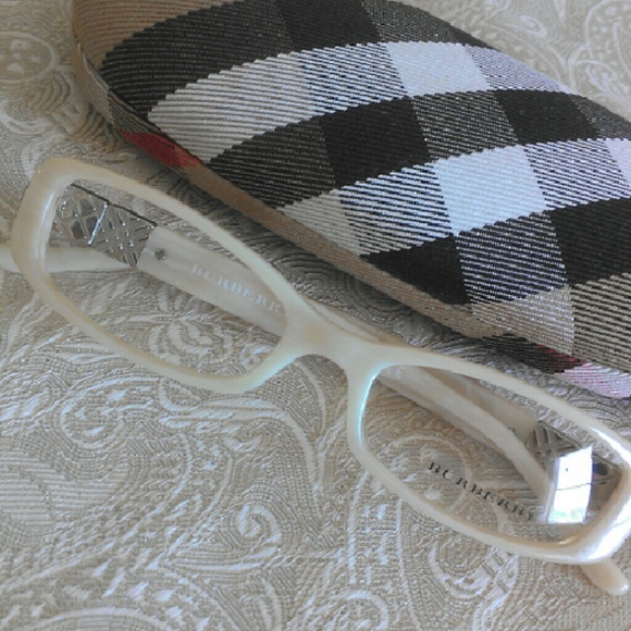 Burberry Ivory Eyeglasses Frames  B 2062 - Picture 3 of 8